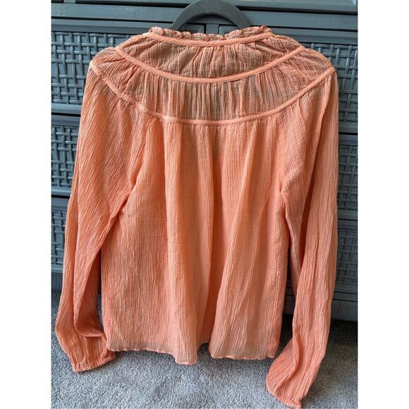 NWOT Marie Oliver chiffon blouse, $225 Med - Picture 4 of 6